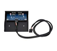 Wendry Panel de Unidad de Disquete, Panel Frontal USB 2.0 de 3.5 Pulgadas, Unidad de Disquete de Alambre de Cobre, Panel Frontal de la Unidad de Disquete USB 2.0