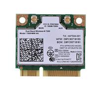 Wendry Tarjeta inalámbrica, Mini Tarjeta PCI-E 7260AN 7260HMW, Tarjeta WiFi inalámbrica de Banda Dual Bluetooth 4.0 de 300M, compatibilidad Fuerte, señal Fuerte y Estable