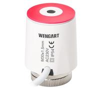 Wengart Actuador Térmico de enchufe WG2208, M30*1.5 Normalmente Cerrado AC230V Trabajo para Sistema de Calefacción de suelo