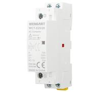 Wengart Contactor de corriente continua para el hogar WCT-E25,DC24V 25A 2 Normalmente Abierto Eficiente y ahorro de energía, lo que permite un control preciso de dispositivos eléctricos