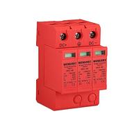 Wengart Dispositivo de protección contra sobretensiones, SPD 3P 1000V 20-40KA, Dispositivo de Baja tensión para protección contra Rayos, distribución de energía y Equipos de Control