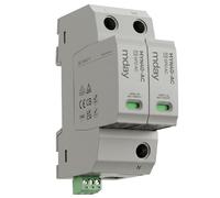 Wengart Dispositivo de protección contra sobretensiones SPD tipo 2, MDN40-275 1+NPE AC 275 V, 20-40 kA, pararrayos con contacto de señal remota, hasta ≤ 1,5 kV, certificado VDE y TÜV, protección