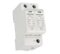 Wengart Dispositivo de protección contra sobretensiones WG-7T, 1+NPE protección de Nivel T1+T2, limp7kA 20-40kA AC275V, Protector contra sobretensiones doméstico Montaje en riel DIN