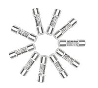 Wengart Fusibles cilíndricos de PVC WGPV-30S, CC1500V 15A 20kA, 10x38 mm, 10 unidades, de potencia nominal, función de borrado forzado de arco eléctrico