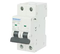 Wengart MCB - Disyuntor WGM12-63H, 50 A AC230 V, 2P 10 kA, B-Char, adecuado para electrodomésticos y circuitos de iluminación, adecuado para cajas de distribución