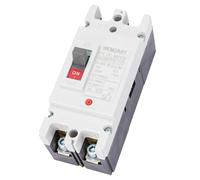 Wengart MCCB Disyuntor DC 2P 80A (Máx. 550V), Interruptor de Caja Moldeada de Alta Capacidad, Aislador de Batería de Litio y Protección de Paneles Solares Fotovoltaicos, WGM1PV-125