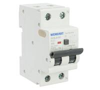Wengat WGL8-80 Disyuntor de corriente residual tipo A, 6kA AC230V 20A 1P+N 30mA, con un solo botón, protección completa para dispositivos eléctricos