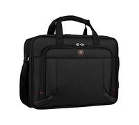 Wenger 600649 PROSPECTUS 16" Maletín para laptop de 16" con bolsillo para tablet, compartimientos acolchonados, negro {15 Litres}