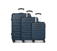 Wenger Amplar Evo 4 ruedas Juego de maletas 3 piezas Con asa expansible azul
