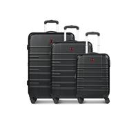 Wenger Amplar Evo 4 ruedas Juego de maletas 3 piezas Con asa expansible negro