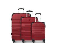 Wenger Amplar Evo 4 ruedas Juego de maletas 3 piezas Con asa expansible rojo