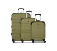 WENGER Amplar Evo Parent, verde oliva, 3-Set, Equipaje duro