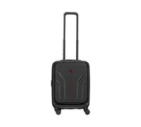 WENGER Amplix Carry-On Maleta de Carcasa rígida, Equipaje de Mano, Trolley, 36 (45) l, Compartimento para portátil y Tableta, Cierre de Seguridad, Viajes, Vacaciones, Negro, 653323