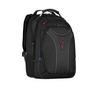 Wenger Carbon Mochila para portátil, portátil de hasta 17 pulgadas, organizador de artículos, 30 l, mujer hombre, oficina viajes universidad, negro, 600637
