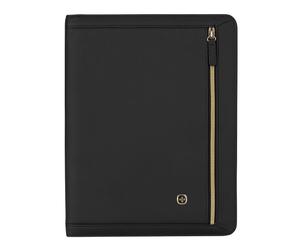 Wenger Cartera de mujer Amelie con cremallera y bolsillo para tableta negro