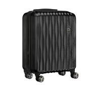 Wenger Energie Maleta Carry-on de Carcasa rígida, Equipaje de Mano, Trolley, 38 (44) l, Cierre de Seguridad, Mujer, Hombre, Viajes, Vacaciones, Negro, 653594