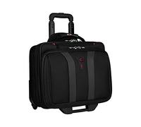 Wenger Granada Maletín, Maletín con Ruedas para portátil, portátil de hasta 15,6 Pulgadas, 29 l, Mujer y Hombre, Oficina Negocios Universidad Escuela, Negro, 600659