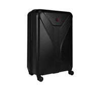 Wenger Ibex Large Maleta de Carcasa rígida con 4 Ruedas, Trolley, Grande, 100 (118) l, Cierre de Seguridad, Mujer, Hombre, Viajes, Vacaciones, Negro, 612041