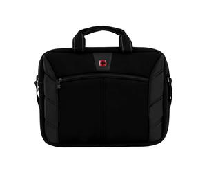 Wenger Icons Business Backpack - Sherpa Black - Stylish Laptop Bag with Organize