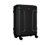 WENGER Legacy - Maleta rígida con 4 Ruedas con Cerradura de Seguridad para Hombre y Mujer, Negro, Medium, Equipaje Extensible Hardside con Ruedas