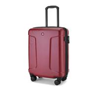 WENGER Legacy - Maleta rígida con 4 Ruedas con Cerradura de Seguridad para Hombre y Mujer, Rojo, Carry-On, Equipaje Extensible Hardside con Ruedas