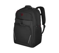 Wenger Meteor Mochila para portátil con compartimento para tableta, notebook de hasta 17", 30 l, mujer/hombre, negocios, universidad, escuela viajes, negro, 653188