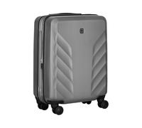 Wenger Motion Carry-on Maleta rígida con 4 Ruedas, Equipaje de Mano, 36 (43) l, Carcasa rígida, Cierre de Seguridad, Mujer Hombre, Viajes Vacaciones, Negro, 612547