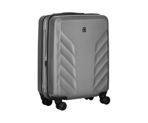 Wenger Motion Carry-on Maleta rígida con 4 Ruedas, Equipaje de Mano, 36 (43) l, Carcasa rígida, Cierre de Seguridad, Mujer Hombre, Viajes Vacaciones, Negro, 612547
