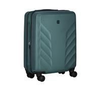 WENGER Motion Carry-On - Maleta rígida para Equipaje de Mano, con Ruedas, 36 (43) L, con Cerradura de Seguridad, para Hombre y Mujer, Verde/Gris, Carry-On, Equipaje Extensible Hardside con Ruedas