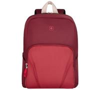 Wenger Motion Mochila para portátil con compartimento para tableta, portátil de hasta 15,6", 20 l, mujer/hombre, negocios, universidad, escuela viajes, rojo, 612546