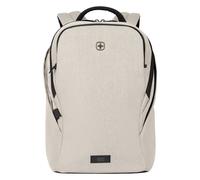 WENGER MX Light Mochila para portátil con compartimento para tableta, notebook de hasta 16", tableta de hasta 10", 21 l, oficina, universidad, escuela, viajes, beige, 653499