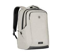 WENGER MX Professional Mochila para portátil con compartimento para tableta, notebook de hasta 16", tableta de hasta 10", organizador de artículos, 21 l, oficina, negocios, universidad, beige, 653500