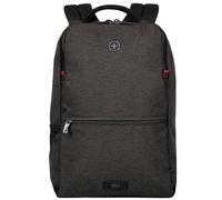 Wenger MX Reloaded Mochila para portátil con compartimento para tableta de hasta 10", portátil de hasta 14", 17 l, mujer hombre, oficina universidad escuela viajes, gris, 611643