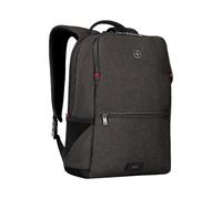 Wenger MX Reloaded Mochila para portátil con compartimento para tableta de hasta 10", portátil de hasta 14", 17 l, mujer hombre, oficina universidad escuela viajes, gris, 611643