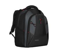 Wenger Mythos Mochila para portátil con organizador de artículos, portátil de hasta 16 pulgadas, 27 l, mujer hombre, negocios universidad escuela viajes, azul, 600632