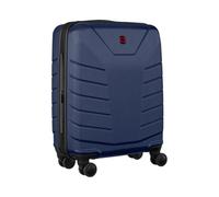 Wenger Pegasus Maleta Carry-on de Carcasa rígida, Equipaje de Mano, Trolley, 39 (44) l, Cierre de Seguridad, Mujer, Hombre, Viajes, Vacaciones, Azul, 610850