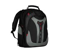 Wenger Pegasus Mochila para portátil con compartimento para tableta, portátil 17", organizador de artículos, 25 l, mujer hombre, oficina viajes negocios universidad, gris, 600639