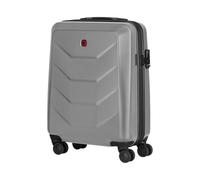Wenger Prymo 4-Wheel Hard Shell Suitcase with TSA Lock, Lightweight Travel Trolley for Travel & Holidays, Unisex, Silver, Carry-On