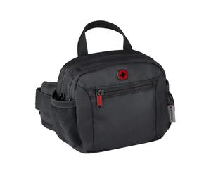 WENGER Riñonera, Bolsa de Cintura, Accesorio de Viaje, Estrecho, Mujer/Hombre, Negro, 611875