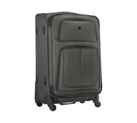 Wenger Sion Medium Maleta de Carcasa Blanda con 4 Ruedas, Trolley, Mediana, 72 (82) l, expandible, Mujer, Hombre, Viajes, Vacaciones, Gris, 653587