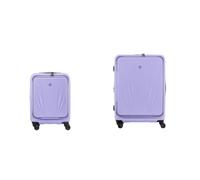 WENGER Skyon Juego de Maletas de 2 Piezas, Equipaje de Mano S + Maleta L, rígidas, 35 (45) l + 103 (120) l, Compartimento para portátil y Tableta