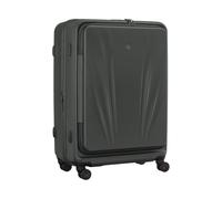 Wenger Skyon Large Maleta de Carcasa rígida con 4 Ruedas, Trolley, Grande, 103 (120) l, Cierre de Seguridad, Mujer, Hombre, Viajes, Vacaciones, Antracita, 653567