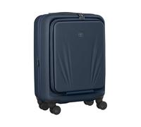 Wenger Skyon Maleta Carry-on de Carcasa rígida, Equipaje de Mano, Trolley, 35 (45) l, Compartimento para portátil y Tableta, Cierre de Seguridad, Viajes, Vacaciones, Azul, 653565