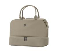 WENGER Weekender Tote Bolsa de Viaje con Compartimento para portátil hasta 13 Pulgadas, Equipaje de Mano con Banda para Trolley, Travel Bag, Viajes, para Mujer y Hombre, Beige