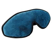 Wengerui 3D Antifaz para Dormir Totalmente Opaco 100% Anti-Luz, Antifaces Máscara Hecho de Algodón Natural con Correas Ajustables para Viajes, Turnos de Trabajo y Meditación (Azul)