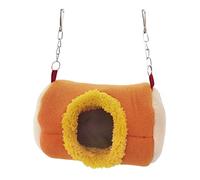 WENGU Cama cálida para animales pequeños, para colgar en el parque infantil, accesorios para azucarero, hámster, hurón, fácil de esconder, casa enana siria