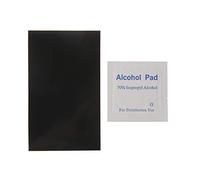 WENGU Juego de pegatinas de repuesto para patas de ratón para juegos, 0,6 mm de grosor, negro, interruptor de teclado mecánico de computadora, llavero, soporte de pata, extractor de tapas de llave,