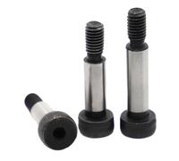 WENH 1 unidad M5 M6 M8 M10 grado negro 12,9 acero hexagonal tapa cabeza hombro rodamiento de rodillos tornillo diámetro = 6 8 10 12mm(8mm,M6 Shoulder dia 8mm)