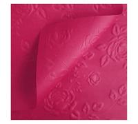 WENH 10 Uds 58 * 58cm en forma de flor flor en relieve papel de embalaje 3D patrón Floral papeles de embalaje ramo papel de embalaje de cuero de vaca(58X58cm color27)