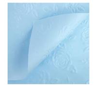 WENH 10 Uds 58 * 58cm en forma de flor flor en relieve papel de embalaje 3D patrón Floral papeles de embalaje ramo papel de embalaje de cuero de vaca(58X58cm color8)